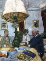 Under the Large Lamp at Saint-Jacut