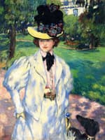 Woman Taking a Walk