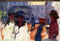 The Street, a Barrel Organ