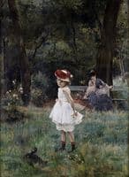 Girl with a Duck