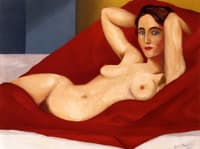 Nu allongé (Georgette Magritte)