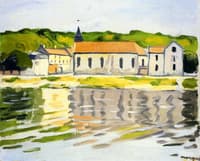 The Seine at Herblay, Autumn
