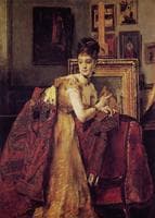 Lady with an Indian Shawl