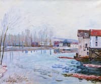 Winter in Moret