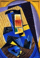 Glass and Playing Card