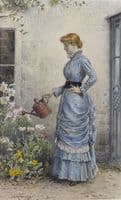 Watering the Flowers