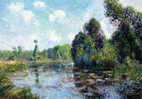 A Bend in the River, the Eure at Saint Cyr-du-Vaudreuil