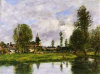 Village near Dunkirk