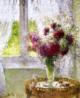 Vase of Flowers by the Window