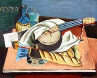 Still LIfe with Mandolin