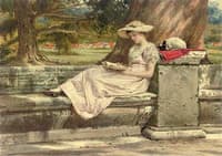 A Quiet Read in the Shade
