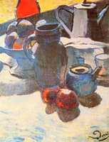 Still Life with Blue Pot