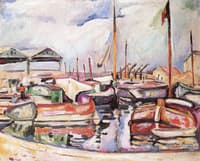 Barges at Antwerp