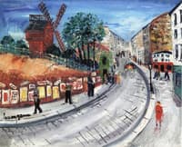Moulin d Blute-Fin, Rue Lepic