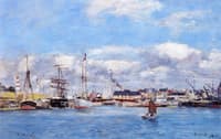 Deauville, the Harbor