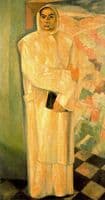 Portrait of Ruben Dario Dressed as a Monk