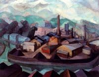 The factory asleep