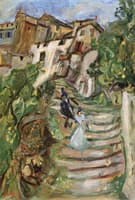 La montée de Cagnes