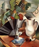 Still Life with Fruit and Bottles