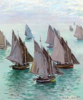 Fishing Boats, Calm Weather