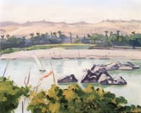 The Nile at Aswan, Egypt