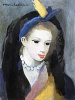Girl in a Mantilla with a Pearl Necklace