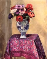 Vase of Anemones