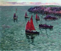 Seascape with Boats