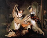 Falstaff in the laundry basket