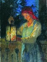 Girl with a Lantern