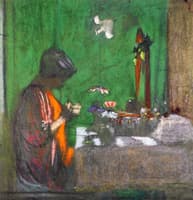Madame Hessel at Her Dressing Table