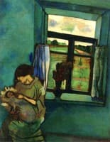 Bella and Ida by the Window