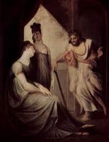 Thetis asks Hephaestus to forge an armor for her son Achilles