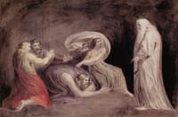The Witch of Endor Raising the Spirit of Samuel
