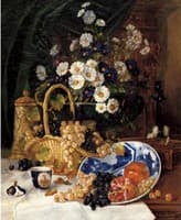 Still life with Flowers and Fruit
