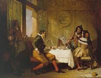 Scene from 'The Devil upon Two Sticks'