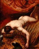 Man Lying Face down