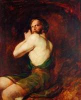 Figure of a Seated Man