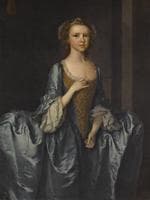 Portrait of Mrs Hibbert when a Girl