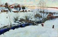 Winter. The Bridge