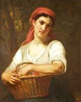 Girl with Fruit