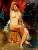 Woman at a Fountain