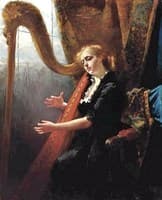 Playing the Harp