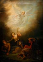 The disciples on the road to Emmaus
