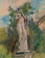 Faun Playing a Flute