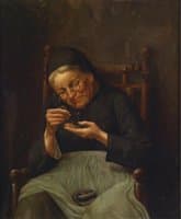 Mother Counting Money