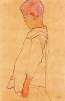 Profile of a Child from the Left Side