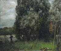 Fisherman on the Rhyne