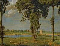On the banks of the river Main