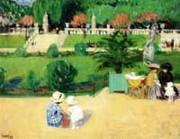 In the Luxembourg Garden